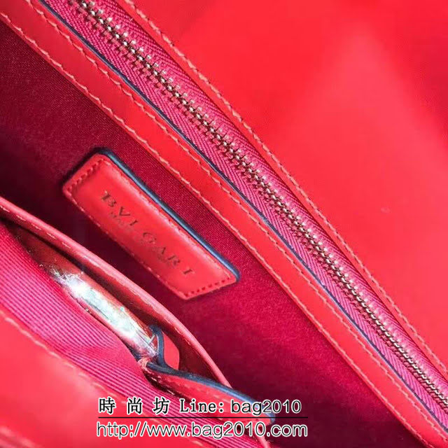 BVLGARI寶格麗 專櫃同步新款 Serpenti雙層琺瑯蛇頭包 鏈條單肩斜挎包 B35362 FYD1342